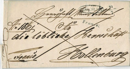 1847, " PERSCHLING " Und Franco , A5673 - ...-1850 Préphilatélie