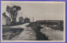 Carte Postale 60. Thourotte  Le Pont Du Canal   Très  Beau Plan - Thourotte