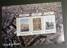 Nederland - NVPH - 2751-Ad-6 - Velletje 3 Zegels - 2011 - Persoonlijk Postfris - Steden - Heden - Amsterdam - Nemo Ea - Personnalized Stamps