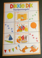 Nederland - NVPH - 2562-Ad-1 - Velletje 3 Zegels - 2009 - Persoonlijk Postfris - Dikkie Dik - Feestpostzegels - Persoonlijke Postzegels