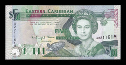 Estados Caribe East Caribbean Montserrat 5 Dollars 1993 Pick 26m SC UNC - Caraïbes Orientales