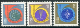POLAND 1961 Postal Ministers Conference MNH / **  Michel 1244-46 - Blocks & Kleinbögen