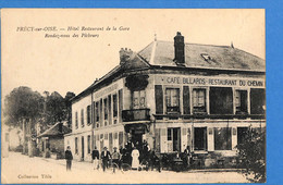 60 - Oise -  Precy Sur Oise - Hotel Restaurant De La Gare    (N6350) - Précy-sur-Oise