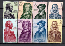 Y-2  Espagne N° 1047 à 1054 ** à 10 % De La Côte. A Saisir !!! - 1961-70 Unused Stamps