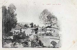 09)    OUST  -  Vue Du Pont - Oust