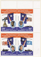 Marshall Insel, 1984, Michel 27/30. MNH **, 5 Jahre Verfassung. - Marshall