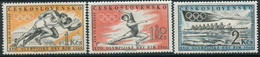 CZECHOSLOVAKIA 1960 Olympic Games, Rome MNH / **.  Michel 1206-08 - Ungebraucht