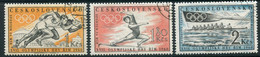 CZECHOSLOVAKIA 1960 Olympic Games, Rome Used.  Michel 1206-08 - Oblitérés