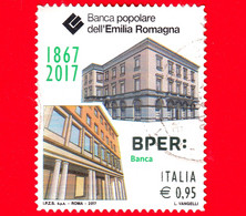ITALIA - Usato - 2017 - 150 Anni Della Banca Popolare Dell'Emilia Romagna - BPER - Sedi - 0.95 - 2011-20: Used