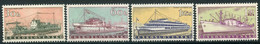 CZECHOSLOVAKIA 1960 Ships MNH / **.  Michel 1179-82 - Ungebraucht