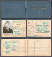 ESPERANTO Member Book Card - 1957 Hungary / Budapest Pesterzsébet - Decreti & Leggi