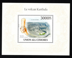 2009 Vulkan Karthala Mi:KM BL563, Yt:KM BF248 Block Xx MNH - Isole Comore (1975-...)