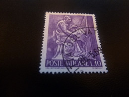 Poste Vaticane - J.P.S Off Cart Val Roma - M. Rudelli - Val L.10 - Lilas Foncé - Oblitéré - Année 1969 - - Gebruikt