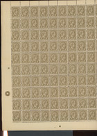 1895. 2c Grand Duc De Profile. Yv.70. Mi.68 ** Cote Prifix 2007. =. 500 Euros - Ganze Bögen