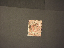 ITALIA REGNO - PACCHI POSTALI - 1884/6 RE 25 C.- TIMBRATO/USED - Paketmarken