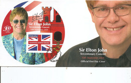 Chanteurs - Elton John ( FDC De Gibraltar De 2004 à Voir) - Chanteurs