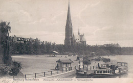 Hamburg-Hohenfelde. Alsterpartie "Kuhmühlenteich" Und Gertrudenkirche. - Nord