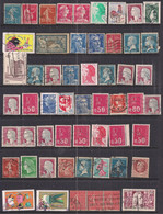France Selection Of 55 Used Stamps ( 298 ) - Verzamelingen