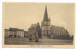 - 1688 -    BILZEN  Markt - Kerk En Stadhuis - Bilzen