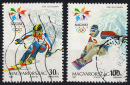 1998 Winter Olympics Nagano Japan - HUNGARY - Snowboard Ski - Used 1997 - Hiver 1998: Nagano