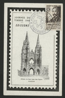 N° 794 "ARAGO" Cote 30 € Obl. 1er Jour De Soissons Sur CP Illustrée. - ....-1949