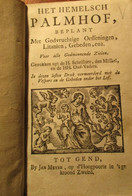 Het Hemels Palmhof - Te Gent - Gebedenboek Met Slotjes - 18e Eeuw Yyy - Antiquariat