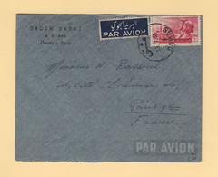 Syrie - Damas - 1955 - Par Avion Destination France - Syria