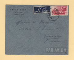 Syrie - Damas - 1955 - Par Avion Destination France - Syrie