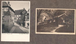 * Fotoalbum Mit 63 Fotos Und Ansichtskarten Frankenwald, Fränkische Schweiz 1922, Viel Kronach, Bitte Anschauen - Historical Documents