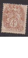 CRETE         N°  YVERT    4       NEUF SANS CHARNIERE      ( Nsch 01 ) - Neufs