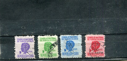 Cuba 1954 Yt 20-23 Série Complète - Charity Issues