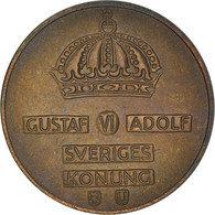 Monnaie, Suède, Gustaf VI, 2 Öre, 1963, TTB+, Bronze, KM:821 - Sweden
