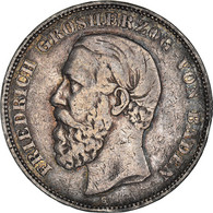 Monnaie, Etats Allemands, BADEN, Friedrich I, 5 Mark, 1875, Stuttgart, TTB - Otros & Sin Clasificación