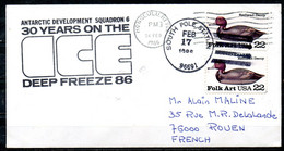 USA. Enveloppe Polaire De 1986. Deep Freeze 86. - Forschungsprogramme