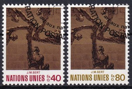 UNO GENF 1972 Mi-Nr. 28/29 O Used - Aus Abo - Used Stamps