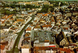 SARREBOURG  ( MOSELLE )  VUE AERIENNE - Sarrebourg