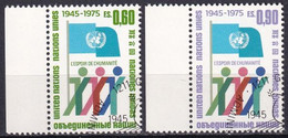 UNO GENF 1975 Mi-Nr. 50/51 O Used - Aus Abo - Gebraucht