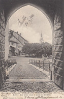 Suisse - Châteaux - Bulle - Vue Prise Sous La Porte Du Château - Circulée 15/07/1907 - Port