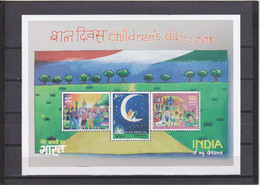 INDIA 2008 Childeren Day MINIATURE SHEET / Block MNH - Altri & Non Classificati