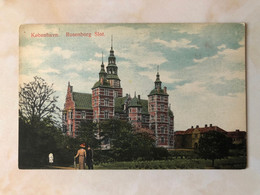 Denmark Danmark Copenhagen Kobenhavn Kjobenhavn Rosenborg Slot Castle Schloss Stamp Lady Hat 14314 Post Card POSTCARD - Denmark