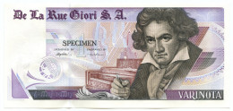 NO VALUE CAMPIONE DE LA RUE GIORI LUDWIG VAN BEETHOVEN VARIANTE VIOLA FDS - [ 7] Errori & Varietà