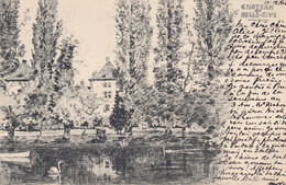 Suisse - Châteaux - Collonge - Le Château De Belle-Rive - Circulée 10/09/1906 - Litho - Au