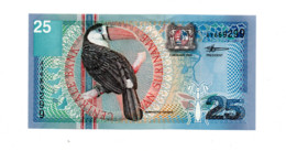 SURINAME BANKBILJET 25 GULDEN 1.01.2000 UNC - Suriname