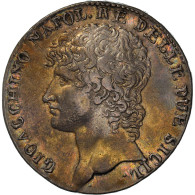 Monnaie, États Italiens, NAPLES, Joachim Murat, 12 Carlini, 1810, TTB+, Argent - Napels & Sicilië