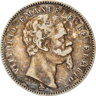 Monnaie, États Italiens, EMILIA, Vittorio Emanuele II, Lira, 1860, Florence - Piemonte-Sardinië- Italiaanse Savoie