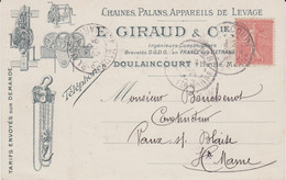 DOULAINCOURT (52) - E. GIRAUD & Cie - Bon état - Doulaincourt