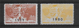 France Vignettes - Fédérations Des Philatélistes 1979/1980 - Neuf ** Sans Charnière - TB - Esposizioni Filateliche