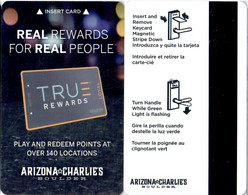 Arizona Charlies Boulder True Reweards-3268--Key Card, Room Key, Schlusselkarte, Hotelkarte - Cartes D'hotel