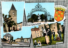 St Sauvant * Souvenir De La Commune * Multivues - Other & Unclassified