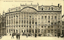 035 709 - CPA - Belgique - Bruxelles - Maison Des Corporations - Grand'Place - Monumenti, Edifici